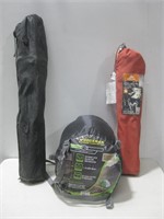 Sleeping Bag W/Two Outdoor Chair See Info