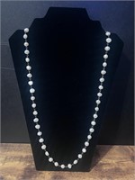 VTG Sterling Silver Pearl Necklace