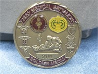 232D Medical Battalion Soldier Medic Coin