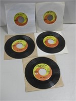 Five 45s The Beatles Capitol Records Untested