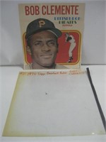 1970 Topps #21 Baseball Poster Robert Clemente