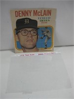 1970 Topps #24 Poster Denny McLain