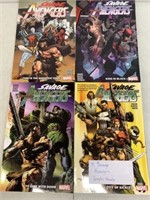 4 Savage Avengers Graphic Novels