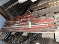 Scaffolding Top Safety Rail System