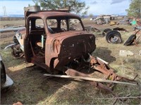 CHEVY 5 WINDOW CAB AND FRAME