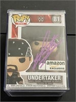 Undertaker Signed Funko Pop JSA COA