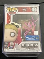 Alexa Bliss Signed Funko Pop Beckett COA