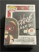 Kane Signed Funko Pop FSG COA