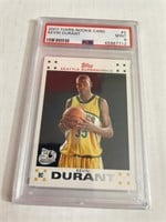 Kevin Durant 2007 Topps Mint 9 PSA RC