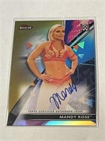Mandy Rose 2021 Topps Finest WWE Auto /50
