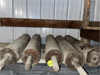 (5) 26 Inch Rollers