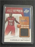 Carmelo Anthony 2011 Panini All Stars Patch
