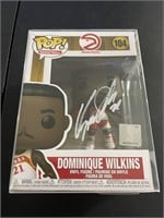Dominique Wilkins Signed Funko Pop FSG Witnessed