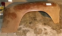 A right front fender for a 1946 Plymouth