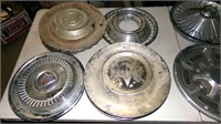 Misc hubcaps over 20 in varius sizes