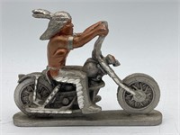 Spoontiques 3” Native Rider Pewter Figure