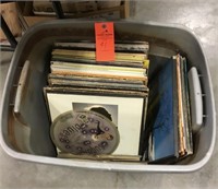 Tub of records
