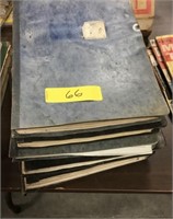 6 binders of IH truck manuals (70s & 80s?)