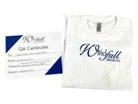 Gift Certificate & Shirt Windfall Dancers