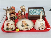 Hummel Bells, Plates, Figurines, & Trinket Box