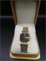 Bulova 1984 N O S Day / Date Watch, New Battery,