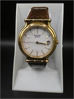 Bulova 1990 N O S Quartz Watch Date Window,