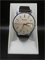 Bulova 1980 N O S Quartz Watch Day / Date ,