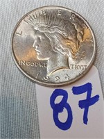 1924 PEACE DOLLAR