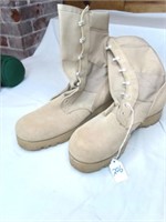 MILITARY DESERT BOOTS SZ 10