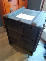 VINTAGE MILITARY CABINET