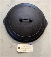 Griswold No. 10 Skillet Cover 1100 A