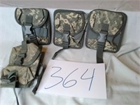 MILITARY POUCH LOT