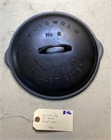 Griswold No. 8 Low Dome Skillet Cover 468