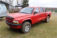 2001 DODGE DAKOTA SPORT 4WD TRUCK