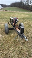 Homemade Log Splitter