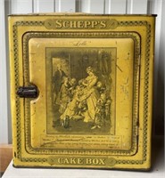 Shepp's Antique Metal Cake Box