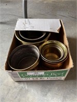 Lot of Brass Planters