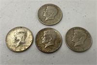 1964 Kennedy 90% Silver Halves