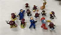 Collection of Vintage Action Figures and Toys