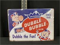 Dubble Bubble Gum Metal Sign