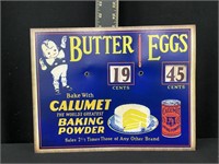 Calumet Baking Powder Cardstock Advertising