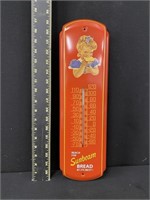 Sunbeam Bread Metal Thermometer