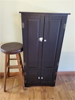 Cabinet And Stool