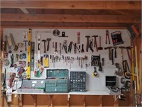 Wall Full Of Hand Tools