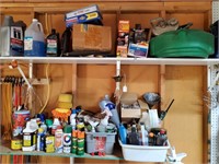 Large Lot Of Garage Chemicals
