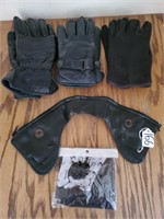 3 Pairs Of Motorcycle Gloves And More