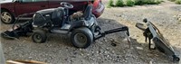 Craftsman Riding Lawnmower With Attachments