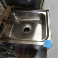24"x19"x6"deep UNUSED Stainless Steel Sink