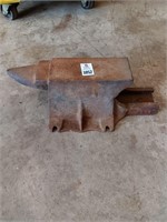 Cast iron anvil