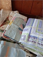 Bed spread, quilts, etc.
